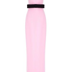 Pink Strapless Sheath Dress for Weddings